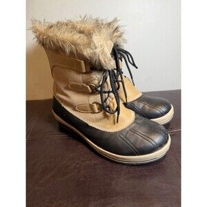 Rugged Outback Woman's Size 9 Waterproof Winter Lined Faux Fur Snow Rain Boots